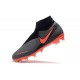 Top Nike Phantom Vision Elite DF FG Firm Ground Shoes Black Crimson