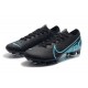 Nike Mercurial Vapor 13 Elite FG Cleat Black Blue