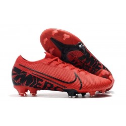 Nike Mercurial Vapor 13 Elite FG Cleat Red Black