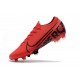 Nike Mercurial Vapor 13 Elite FG Cleat Red Black