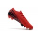 Nike Mercurial Vapor 13 Elite FG Cleat Red Black