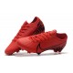 Nike Mercurial Vapor 13 Elite FG Cleat Red Black