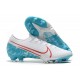 Nike Mercurial Vapor 13 Elite FG Cleat White Blue