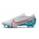 Nike Mercurial Vapor 13 Elite FG Cleat White Blue