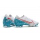Nike Mercurial Vapor 13 Elite FG Cleat White Blue