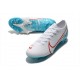 Nike Mercurial Vapor 13 Elite FG Cleat White Blue