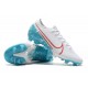 Nike Mercurial Vapor 13 Elite FG Cleat White Blue