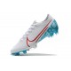 Nike Mercurial Vapor 13 Elite FG Cleat White Blue