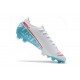 Nike Mercurial Vapor 13 Elite FG Cleat White Blue