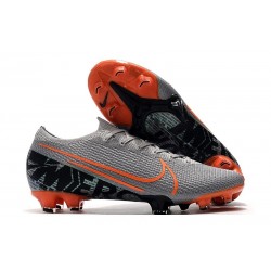 Nike Mercurial Vapor 13 Elite FG Cleat Gray Orange
