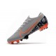 Nike Mercurial Vapor 13 Elite FG Cleat Gray Orange