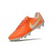 Nike Tiempo Legend VII FG K-Leather Soccer Cleats Orange White