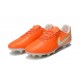 Nike Tiempo Legend VII FG K-Leather Soccer Cleats Orange White
