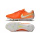 Nike Tiempo Legend VII FG K-Leather Soccer Cleats Orange White