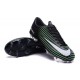 New Nike Mercurial Vapor XI FG Men Soccer Cleat Black White Blue