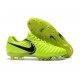Nike Tiempo Legend VI K-leather ACC FG Soccer Boots Fluo Yellow Black