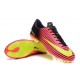 New Nike Mercurial Vapor XI FG Men Soccer Cleat Red Yellow Black