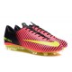 New Nike Mercurial Vapor XI FG Men Soccer Cleat Red Yellow Black