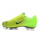 New Nike Mercurial Vapor XI FG Men Soccer Cleat Green Black
