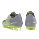 New Nike Mercurial Vapor XI FG Men Soccer Cleat Silver Green Black