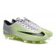 New Nike Mercurial Vapor XI FG Men Soccer Cleat Silver Green Black