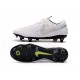 Nike Tiempo Legend 8 Elite SG-Pro K-leather White Platinum Wolf Grey