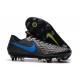 Nike Tiempo Legend 8 Elite SG-Pro K-leather Black Blue