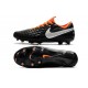 New Nike Tiempo Legend VIII FG Soccer Cleats Black White Orange