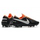 New Nike Tiempo Legend VIII FG Soccer Cleats Black White Orange