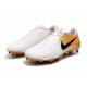 Nike 2020 Phantom Venom Elite FG Gold White Black