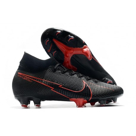 Nike Mercurial Superfly VII Elite FG Black Red