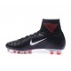 Nike Mercurial Superfly IV CR7 FG Ronaldo Black White Football Shoes
