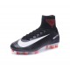 Nike Mercurial Superfly IV CR7 FG Ronaldo Black White Football Shoes