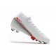 Nike Top Mercurial Superfly 7 Elite FG LAB2 -White Laser Crimson Black