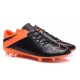 Neymar Nike Hypervenom Phinish FG Firm Ground Soccer Cleats Leather Black Orange