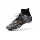 Nike Mercurial Superfly IV FG BHM Mens Football Shoes Black Golden