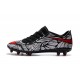Neymar Nike Hypervenom Phinish FG Firm Ground Soccer Cleats Black White Red