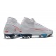 NIKE MERCURIAL SUPERFLY VII ELITE CR7 X BUGATTI -WHITE BLUE SILVER RED