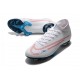 NIKE MERCURIAL SUPERFLY VII ELITE CR7 X BUGATTI -WHITE BLUE SILVER RED