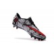 Neymar Nike Hypervenom Phinish FG Firm Ground Soccer Cleats Black White Red