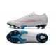 NIKE MERCURIAL VAPOR XIII ELITE 'CR7 X BUGATTI' -WHITE BLUE SILVER RED