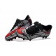 Neymar Nike Hypervenom Phinish FG Firm Ground Soccer Cleats Black White Red