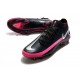 Nike Phantom Generative Texture DF FG Black Pink Blast Metallic Silver