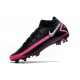 Nike Phantom Generative Texture DF FG Black Pink Blast Metallic Silver