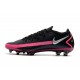 News 2021 Nike Phantom GT Elite FG Black Pink Blast Metallic Silver