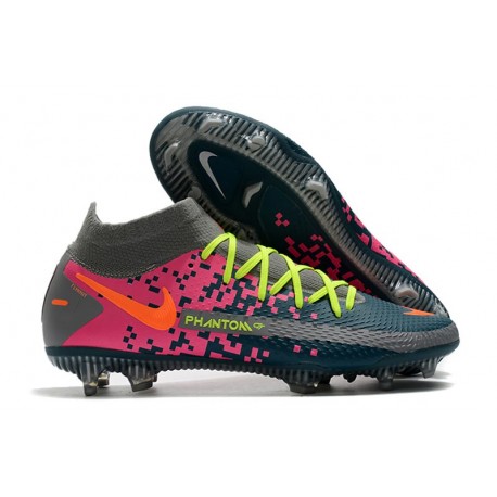 Nike Phantom Generative Texture DF FG Navy Grey Pink