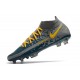 Nike Phantom Generative Texture DF FG Gray Navy Yellow