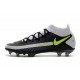 Nike Phantom GT Elite Dynamic Fit FG Boots Black Gray Volt