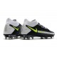 Nike Phantom GT Elite Dynamic Fit FG Boots Black Gray Volt