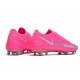 Nike Phantom GT Elite FG Soccer Boots Pink Silver